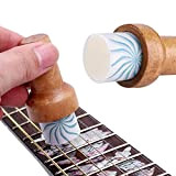 01 Featherweight Guitar String Wax Anti-Rust Lubricant Brush Shape Design Cera per Chitarra Facile da trasportare e conservare per liuto ...