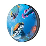 1 pezzo Ocean Drum Wave Bead Drum Gentle Sea Sound Musical strumento educativo per bambini