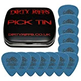 12 Jim Dunlop Tortex Standard Plettri colore blu - Player's Pack da 12 plettri 1.0 mm