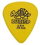 12 Jim Dunlop Tortex Standard Plettri colore giallo - Player's Pack da 12 plettri 0.73 mm