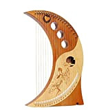 19 Corde Arpa Lira, Violino Greco, Strumento Musicale Arpa Portatile Con Chiave Di Accordatura, Per Principianti Amanti Della Musica
