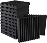 2 pannelli Acoustic Foam, pannelli Acoustic Foam Tiles with High Density, Fireproof Soundproofing Foam Noise Cancelling Foam for Recording Studios, ...