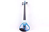 3#1 4 corda blu e bianco violino elettrico in legno massello ERCZYO