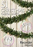 51 Christmas Carol Duets Recorder (Descant)