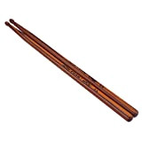 5A Bacchette di legno Bacchette per tamburi Set di strumenti a percussione in legno di acero duro Accessori di 1 ...