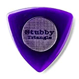 6 Jim Dunlop STUBBY 3,0 mm triangolo Plettri - Player's Pack da 6 plettri 3.00 mm colore blu scuro