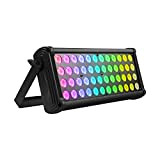 80W 48 RGB LED Wallwasher Luce di Festa DJ Luce Illuminazione DMX512 Barra Luminosa, Effetti Luce da Palcoscenico da Parete ...
