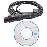 abbluebell DMX512 USB Interfaccia LED Illuminazione Controller, USB to Interfaccia, Controller 513507