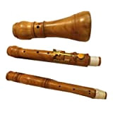 ABZEKH Compatibile con l'oboe Professionale in Stile Barocco A-415HZ, Legno Duro Compatibile con l'oboe scholartree