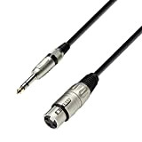 Adam Hall Cables - Cavo microfono con connettori XLR femmina 3 m