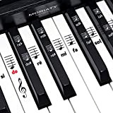Adesivi per tasti per pianoforte + tastiera per 49 | 61 | 76 | 88 tasti + ebook gratuito | ...