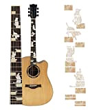 Adesivo per chitarra, decalcomanie per chitarra, design unico, per ukulele, strumenti musicali, accessori per chitarra, accessori Cat
