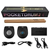 AeroBand Batteria elettronica PocketDrum2 Pro, batteria di apprendimento ovunque e in qualsiasi momento, macchina digitale a percussioni 8 suoni e ...