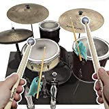 Aerodrums strumento a percussione virtuale (airdrums)