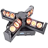 AFX Light SPIN12-FX LED RGBW 12x20W Multi Beam Moving Head with DMX