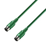ah Cables K3 MIDI 0300 GRN - Cavo Midi, 3 m, colore: Verde
