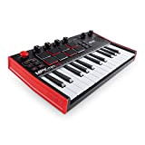AKAI Professional MPK Mini Play MK3 – Tastiera MIDI Controller USB con Casse e Suoni Interni, Tastiera Dinamica, Pad MPC ...