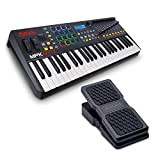 AKAI Professional MPK249 + Expression Pedal - Tastiera MIDI Controller USB con 49 Tasti, Pad MPC e Software + Pedale ...