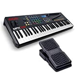 AKAI Professional MPK261 + Expression Pedal - Tastiera MIDI Controller USB con 61 Tasti, Pad MPC e Software + Pedale ...