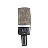 AKG C214 Microphone de Studio Statique Cardioïde Noir