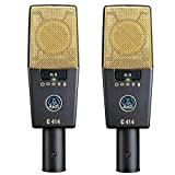 AKG C414-XLII Stereo Set 2 Microfoni a condensatore da studio largo