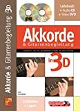Akkorde & Gitarrenbegleitung in 3D +CD+DVD