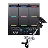 Alesis Strike Multipad - Pad a percussione con 9 pad trigger con colori RGB, campionatore & Multi-Pad Clamp - Sistema ...