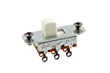 Allparts® »EP-0260-025 SWITCHCRAFT® ON-ON SLIDE SWITCH FOR JAZZMASTER® AND JAGUAR®« Interruttore a slitta per chitarra elettrica Jazzmaster®/Jaguar®-Style - On/On - ...