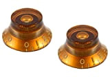 Allparts PK-0140-022 Bell shopdrueck (2 pcs) amber