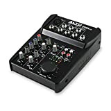 Alto Professional ZMX52 - Mixer Audio Portatile Professionale 5 Canali con Jack XLR, Alimentazione Phantom, EQ ed Aux in/out