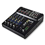 ALTO Professional ZMX862 - Mixer Audio Portatile Professionale 6 Canali con 2 Jack XLR, Alimentazione Phantom + EQ + Aux ...