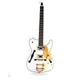 AMINIY Guitar Electric Getle Neck Swewood Fingerboard Maple Dingerboard Vestito F-Hole Semi-Hollow A 6 String Electric Guitar