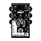 AMT V1 - Preamplificatore per chitarra a 1 canale JFET con Cab.Sim (VOX Emulate)
