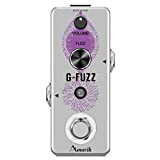 Amuzik G-FUZZ Vintage Germanium Analog Fuzz Guitar Effect Pedal True Bypass Metal Shellfor Distortion Guitar Effects Pedal Mini Size