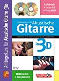 Anfangerkurs Fur Akustische Gitarre in 3D +CD+DVD
