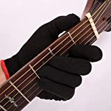 AOLYDA Guanto per chitarra, strumento orchestrale 1Pc Guitar Bass Practice Beginner Protezione per le mani con dita complete Guanto antiscivolo ...