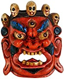 AONA Maschera da parete Mahakala (divinità buddista tibetana) Altezza: