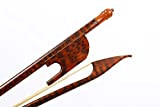 Archetto per violino 4/4, in legno di serpente, stile barocco, in legno naturale, con crine di cavallo 4/4