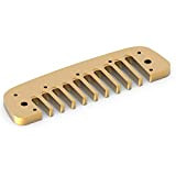 Armonica-Accessori 10 Fori Diatonic Harmonica Pettine Blues Harp Armonica Parti Pettine in Lega di Alluminio per Hohner Golden Melody GM ...
