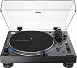 Audio Technica AT-LP140XP-BK Direct-Drive Professional Fully Manual DJ Turntable 33/45/78 RPM Speeds Includes Dust Cover and AT-XP3 DJ cartridge (Black)