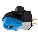 Audio Technica AT-VM95C Dual Moving Magnet Cartridge with Conical Stylus 1/2" Mount includes Mounting Hardware (Black/Blue)