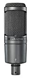 Audio-Technica AT2020USB+ Microfono cardioide a condensatore (connessione USB) per voce fuori campo, podcasting, streaming e registrazione