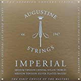 Augustine 650467 Corde per Chitarra Classica, Etichetta Imperial, Set Cantini Precision-Round High Tensione, Corde Basse Medium Tensione, Muta Rossa
