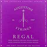 Augustine 650537 Corde per Chitarra Classica, Etichetta Regals, Set Cantini Precision-Round Extra High Tensione, Corde Basse High Tensione, Muta Blu
