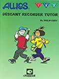 Aulos Descant Recorder Tutor. For Flauto dolce