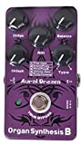 Aural Dream Organ Synthesis B Guitar Effects Pedal includes POP Jazz,Groovy&Funky,Jimmy Jazz and Funky Comping organ effect with Rotary Speaker,Percussion ...