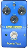 Aural Dream Purely Fuzz Guitar effect pedal with Classic 60s' and 70s' Fuzz tone for 2 modes Fuzz,True Bypass