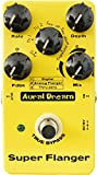 Aural Dream Super Flanger Guitar Effect Pedal with 3 modes and 6 waves including 2 feedback modes reaching 36 effects ...