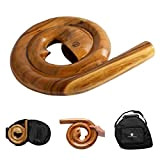 Australian Treasures - Australian Treasures Spiral Travel Didgeridoo - AT-Spiral compresa la borsa spiraldidgeridoo