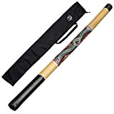 Australian Treasures - DIDGERIDOO NATURAL: didgeridoo bambu con borsa didgeridoo in nylon